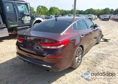 2020 Kia Optima Lx из США, поврежденный, VIN 5XXGT4L3XLG451698